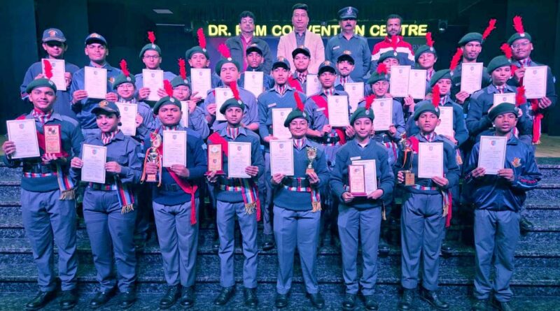 एयरविंग एनसीसी के एनुअल ट्रेनिंग कैंप में सेंट एंड्रूज सीनियर सेकेंडरी स्कूल ने जीते बैस्ट ट्रूप व अन्य खिताब 