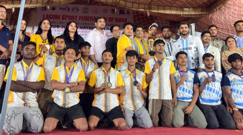 उत्तर प्रदेश को 8वीं जूनियर नेशनल लगोरी चैंपियनशिप में कांस्य पदक