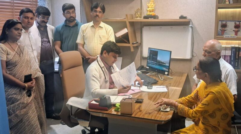 दीनदयाल उपाध्याय फाउंडेशन ट्रस्ट के स्वास्थ्य शिविर में सैकड़ों लोग हुए लाभान्वित* 