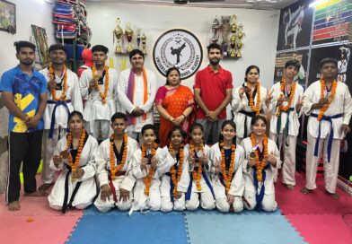 यूनिवर्सल ताइक्वांडो स्पोर्ट्स अकादमी के खिलाड़ियों ने राष्ट्रीय ताइक्वांडो प्रतियोगिता में जीते पदक